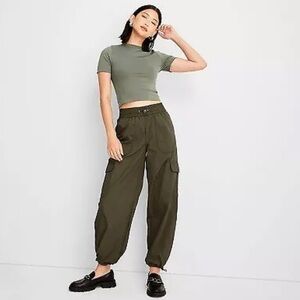 NWOT A New Day Baggy Parachute Pant